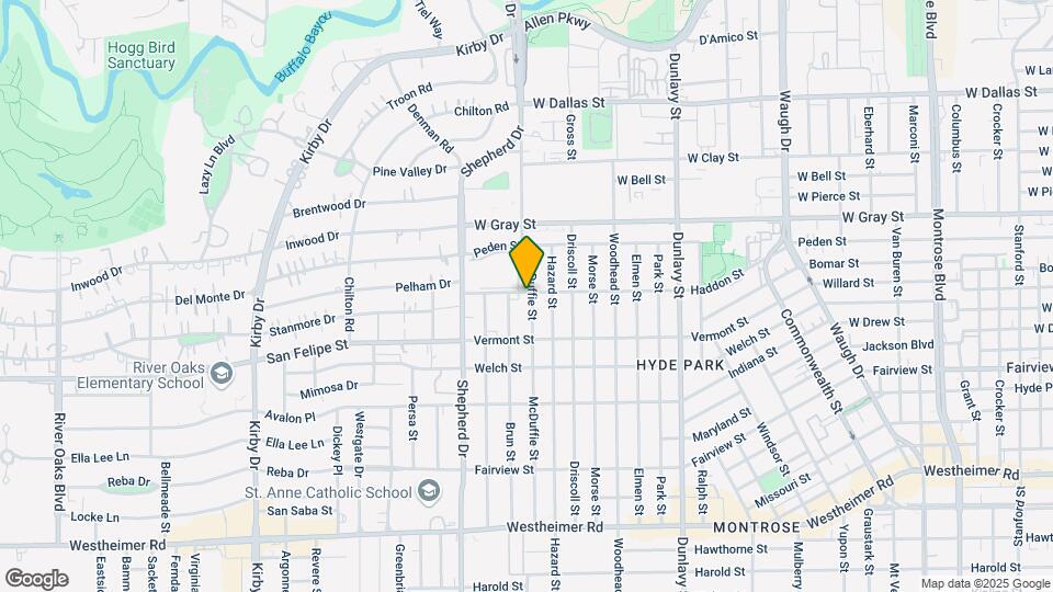 2027 Haddon St Map and Location Details