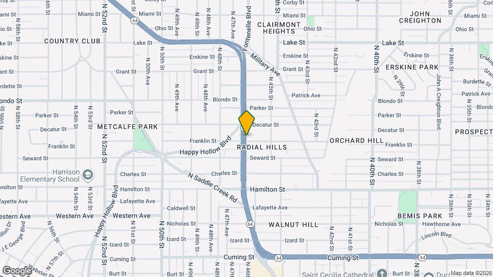 4542 Franklin St Mapa y Detalles de la Ubicación