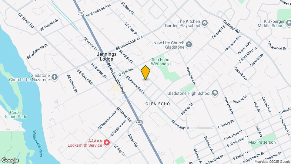 5543 SE Gill St Mapa y Detalles de la Ubicación