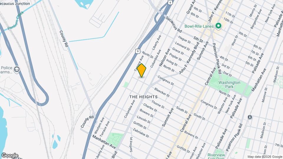 158 Bleecker St Mapa y Detalles de la Ubicación