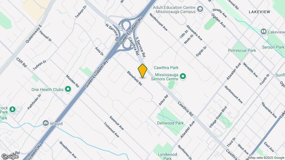 1503 Blanefield Rd Map and Location Details