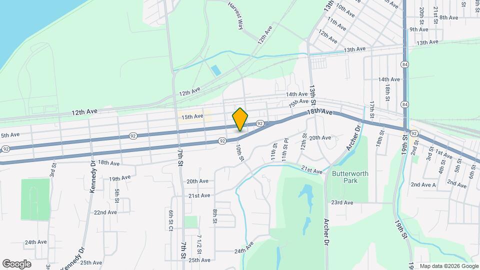 927 18th Ave Map and Location Details