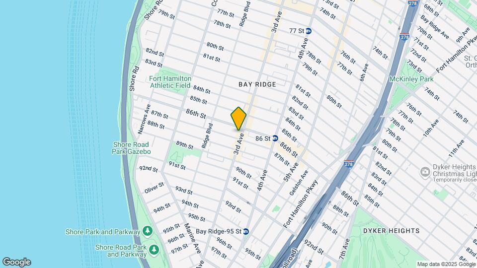 8614 3rd Ave Mapa y Detalles de la Ubicación