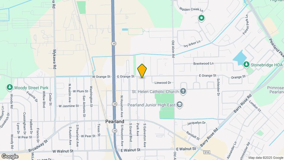 2106 N Galveston Ave Map and Location Details