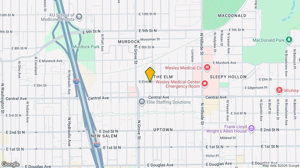 547 N Green St Map and Location Details