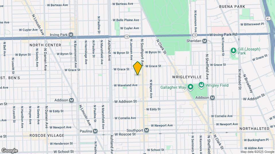 3731 N Janssen Ave Map and Location Details