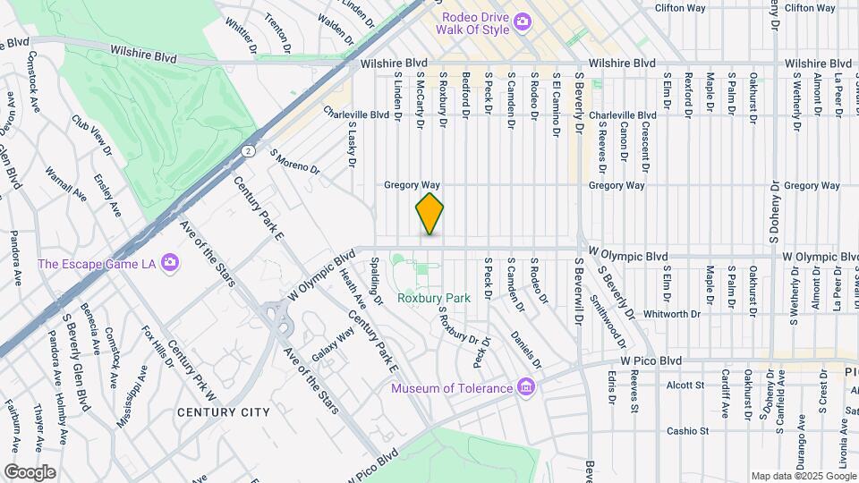 9683 W Olympic Blvd Mapa y Detalles de la Ubicación