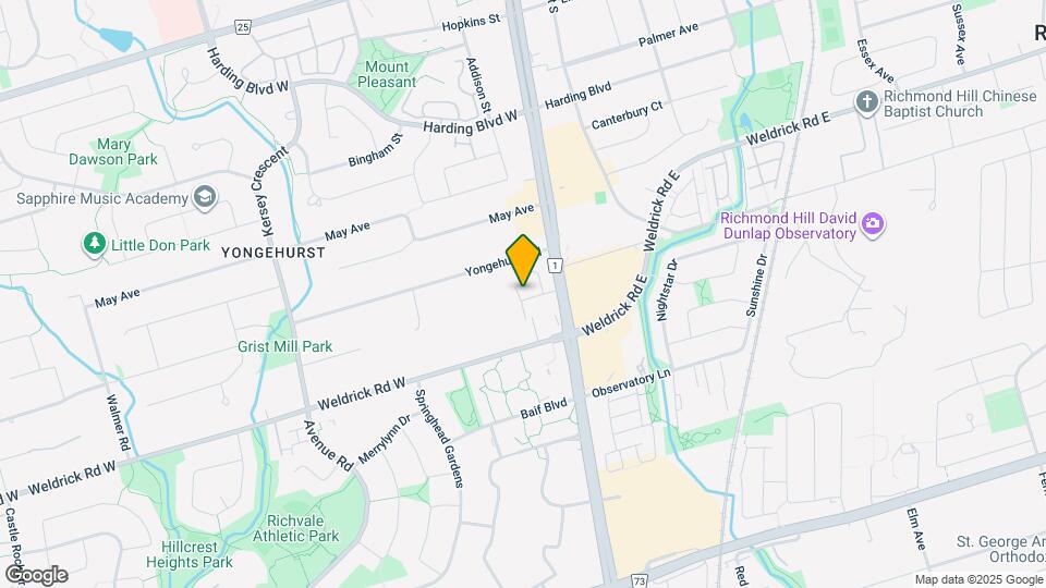 9618 Yonge St Map and Location Details