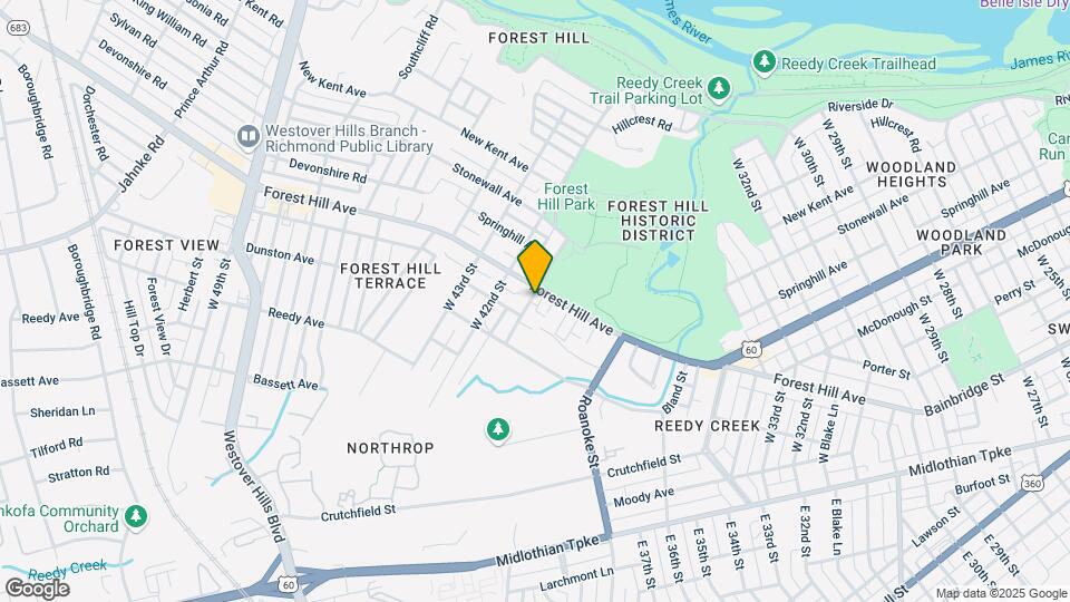 4066 Forest Hill Ave Mapa y Detalles de la Ubicación