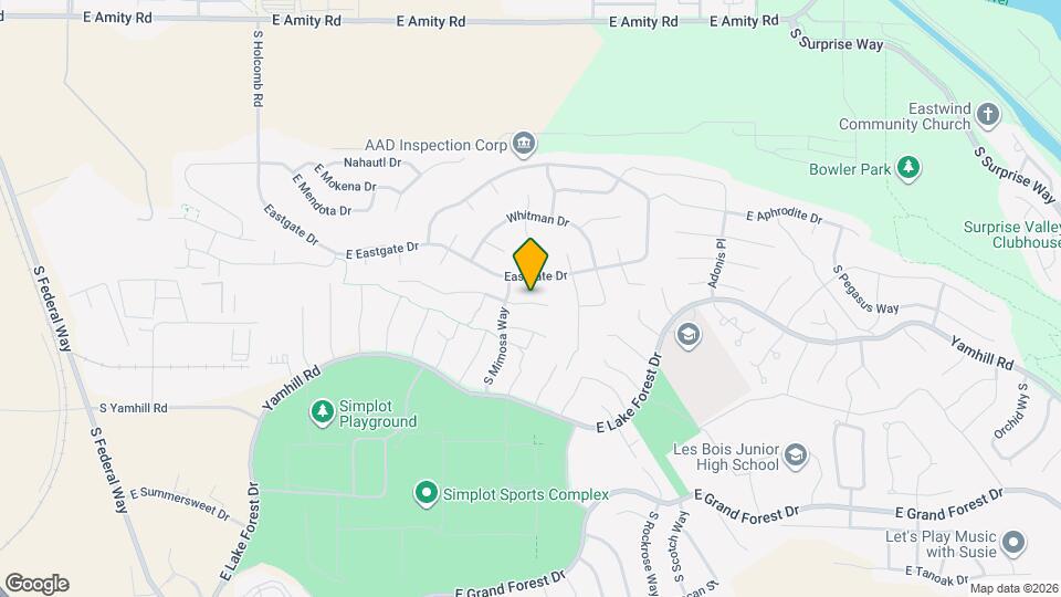 3304 E Anemone Ct Map and Location Details
