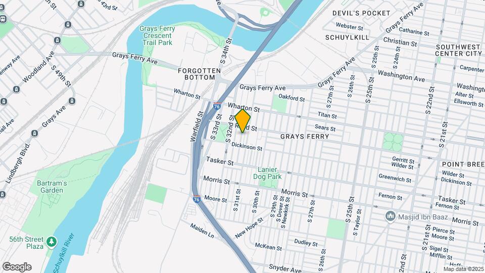 1425 S Napa St Mapa y Detalles de la Ubicación