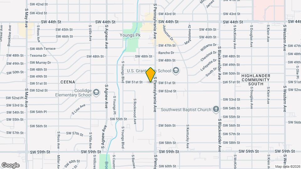 2108 SW 51st St Map and Location Details