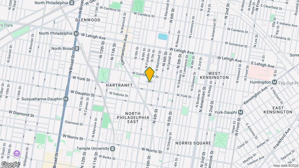 2417 N 7th St Map and Location Details