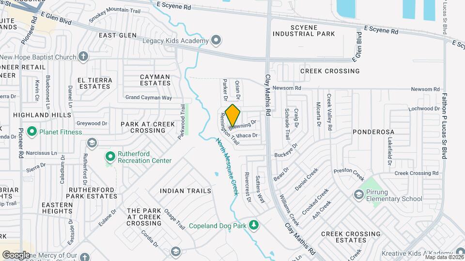 2208 Browning Dr Map and Location Details