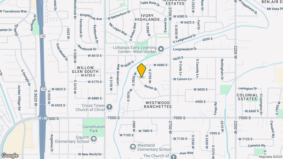 6767 S Renae St Mapa y Detalles de la Ubicación