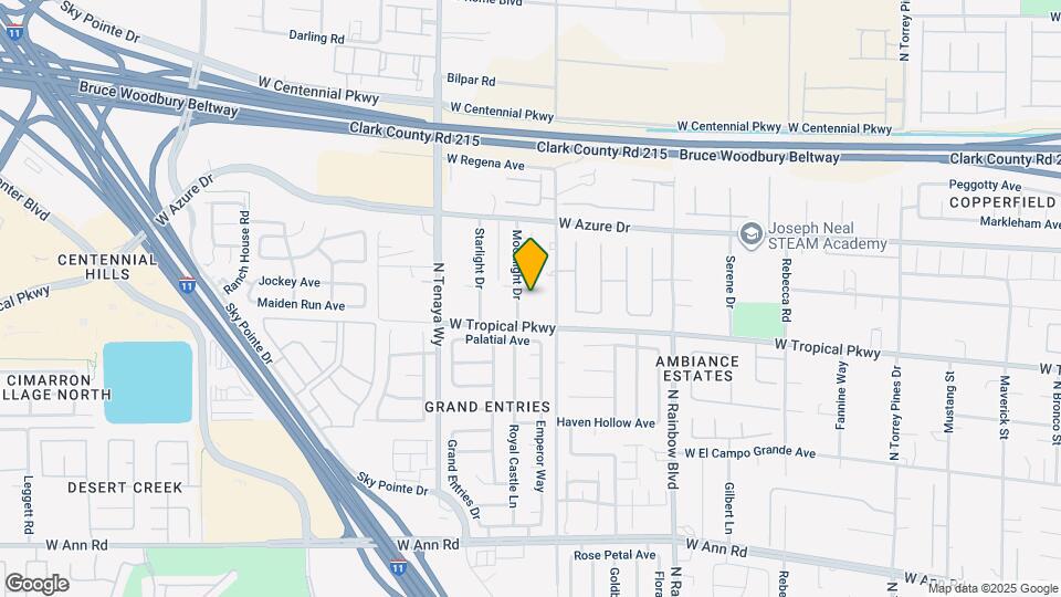 6048 Moonlight Dr Map and Location Details