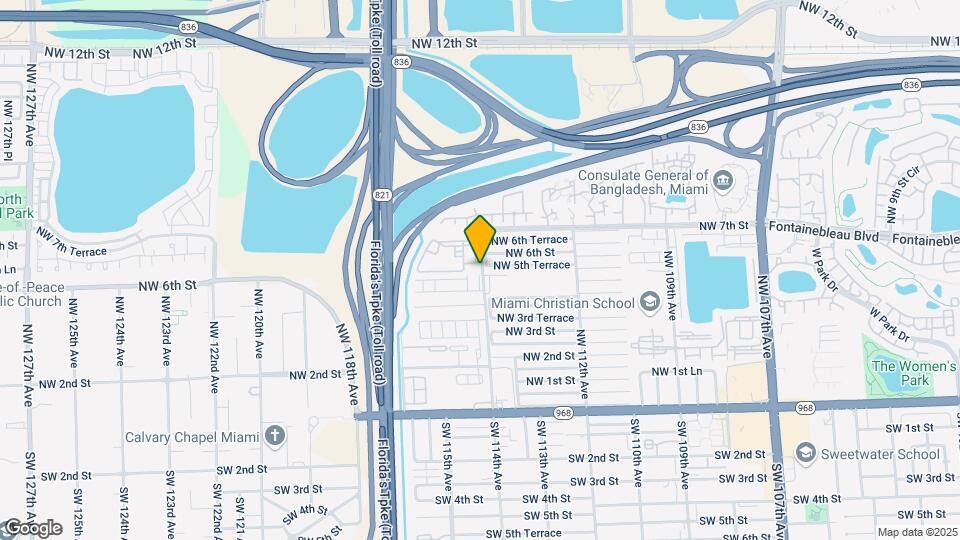 570 NW 114th Ave Map and Location Details