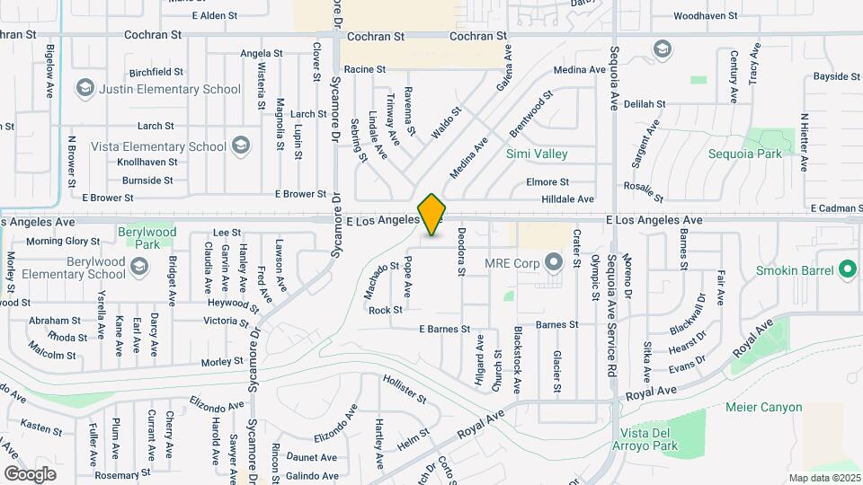 2909 School St Map and Location Details