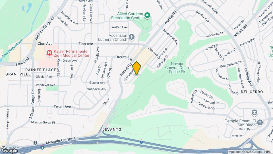 6421 Carthage St Mapa y Detalles de la Ubicación