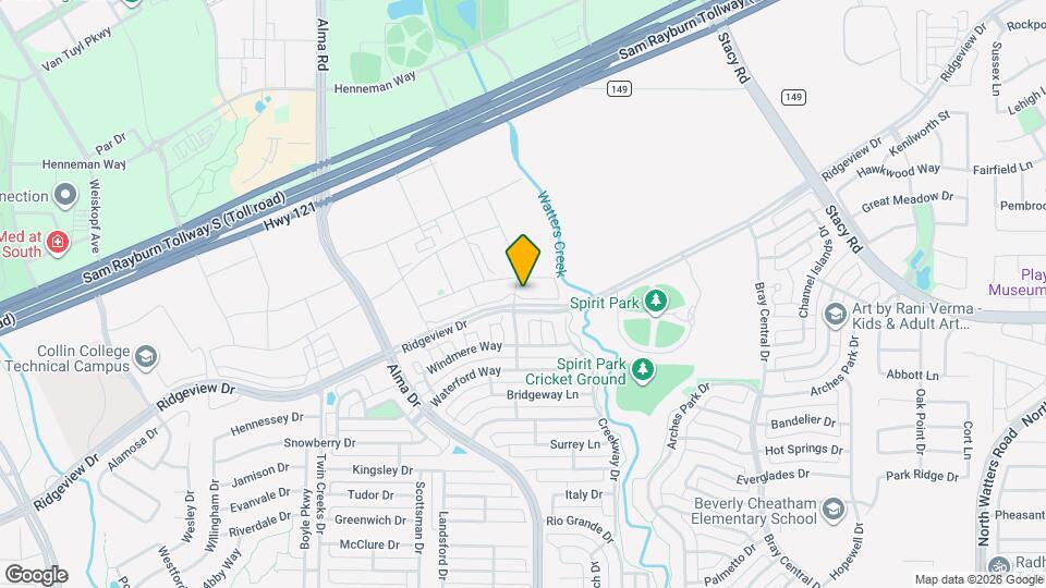 1192 Daybreak Dr Map and Location Details