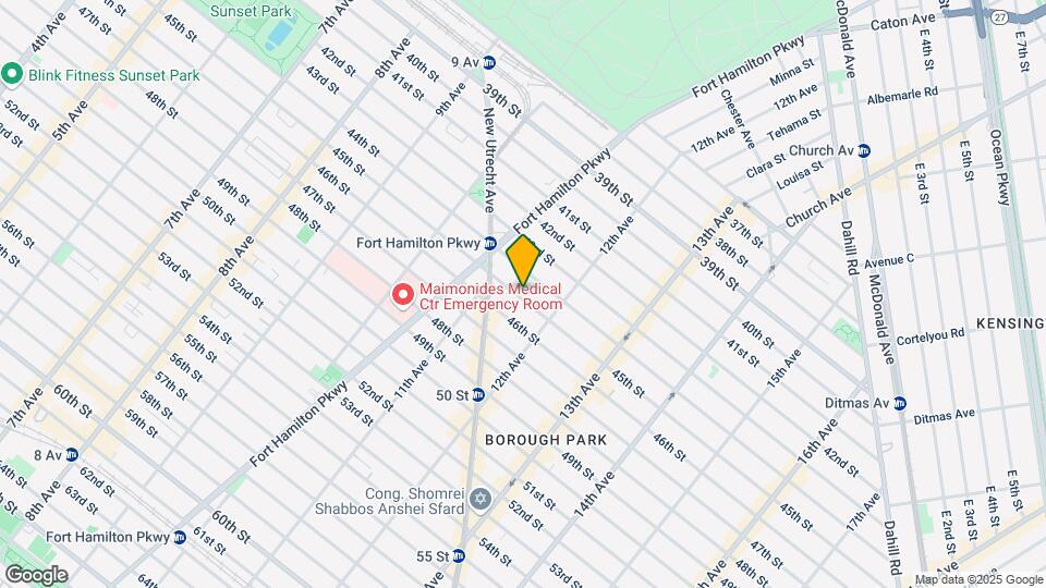 1145 45th St Map and Location Details