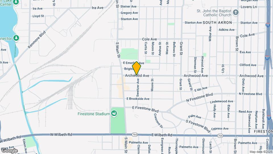 58 E Archwood Ave Mapa y Detalles de la Ubicación
