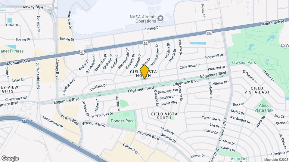 7904 Parkland Dr Mapa y Detalles de la Ubicación