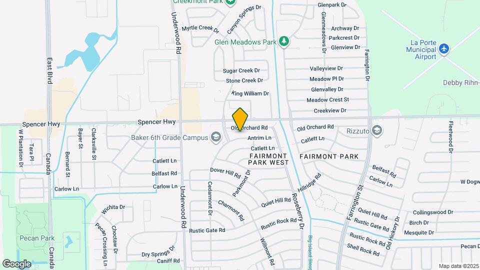 9923 Antrim Ln Map and Location Details