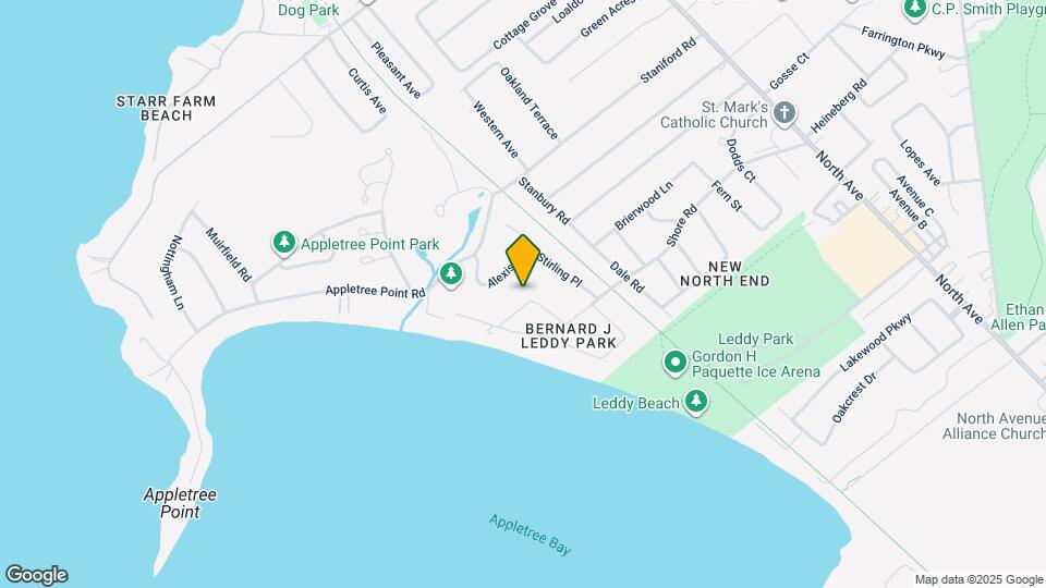 185 Crescent Beach Dr Map and Location Details