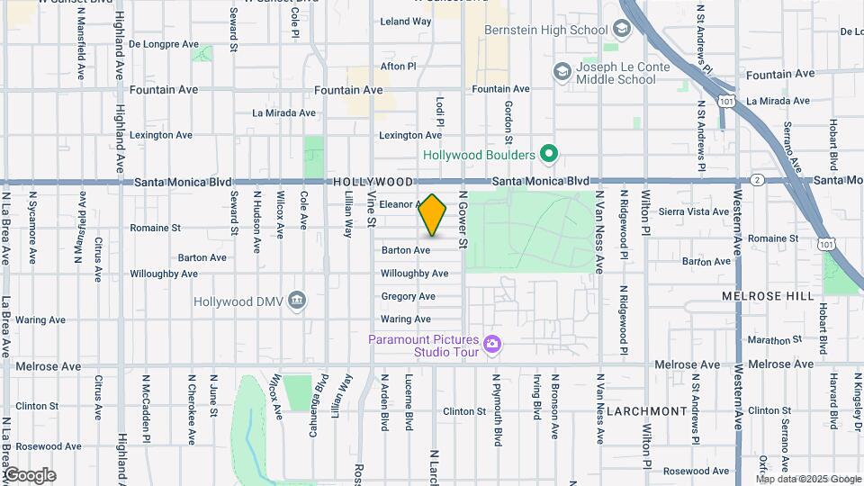 5941 Barton Ave Map and Location Details