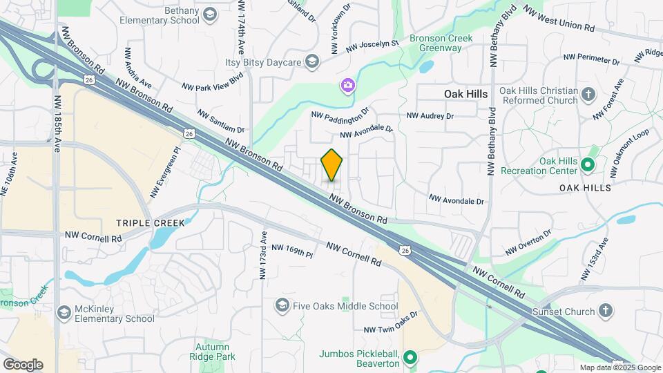 2288 NW Oak Knoll Pl Map and Location Details