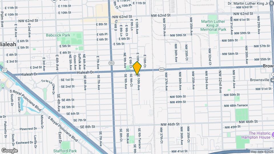 987 SE 1st St Map and Location Details