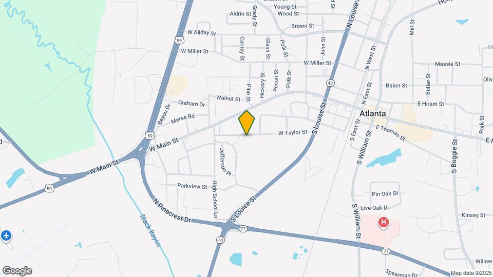 605 W Taylor St Map and Location Details