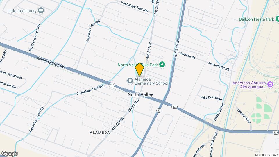 9627 4th St NW Map and Location Details