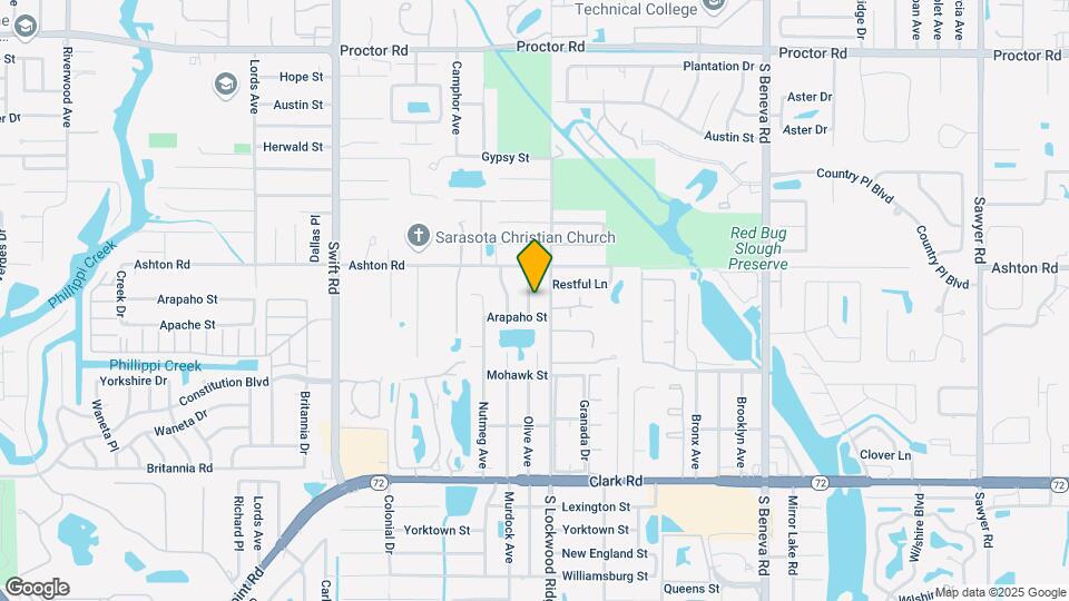 5333 Olive Ave Mapa y Detalles de la Ubicación
