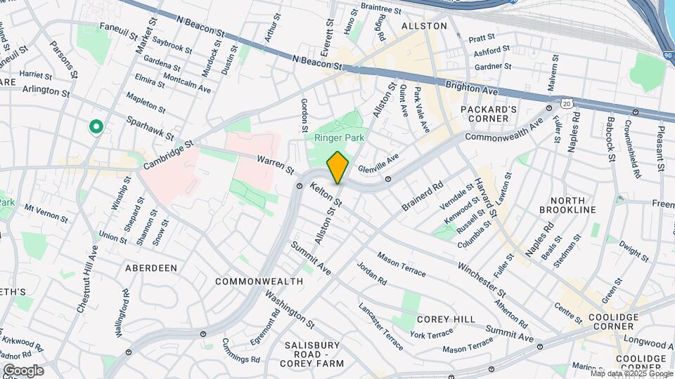 161 Allston St, Unit 2 Map and Location Details