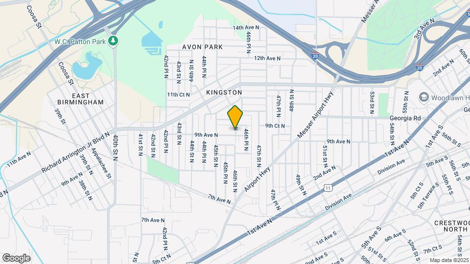 904 46th St N Map and Location Details