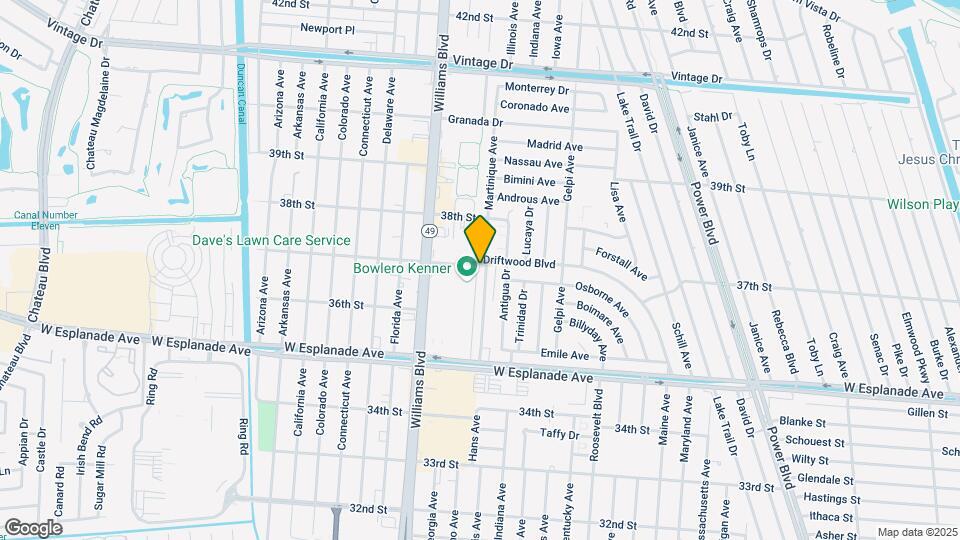 3681 Martinique Ave Mapa y Detalles de la Ubicación
