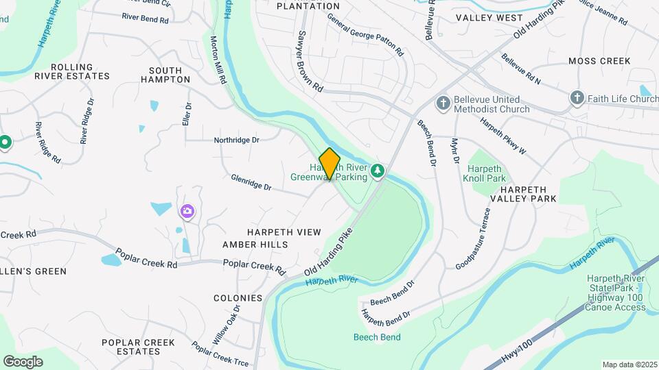 7924 Harpeth View Dr Map and Location Details