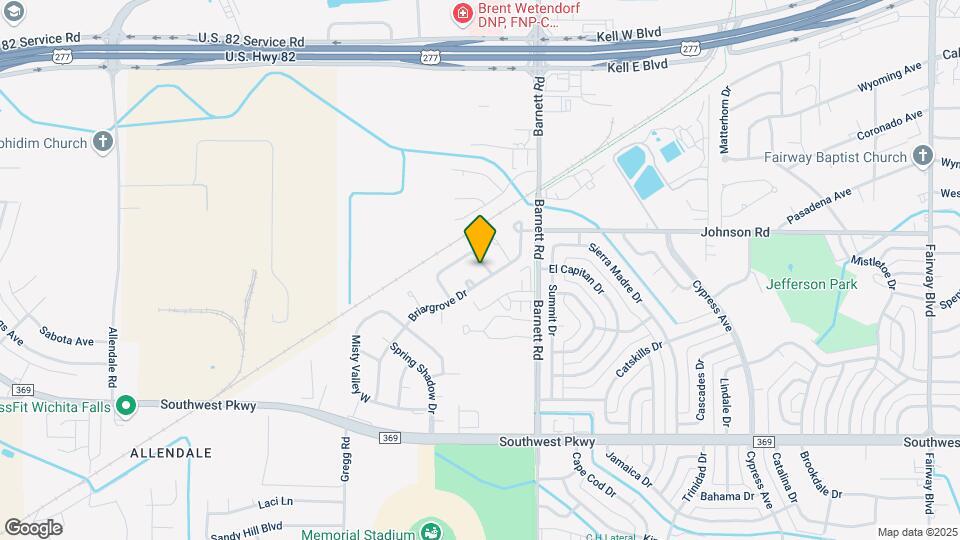 4503 Trailwood Dr Map and Location Details