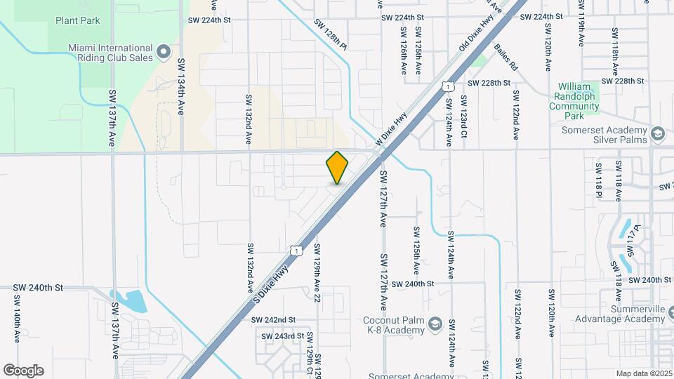 23390 SW 127th Ct Mapa y Detalles de la Ubicación