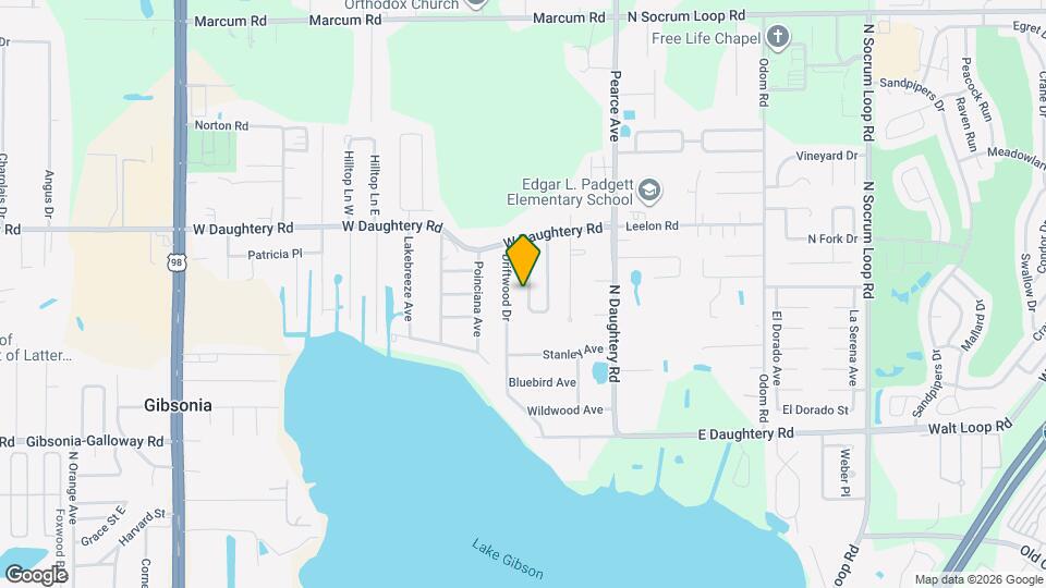 5817 Daughtery Downs Loop Map and Location Details