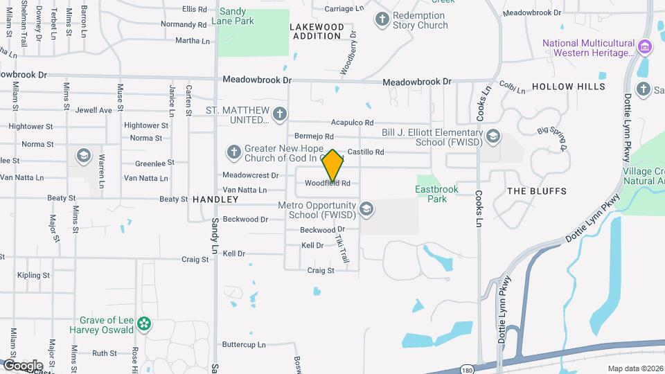 7604 Woodfield Rd Map and Location Details