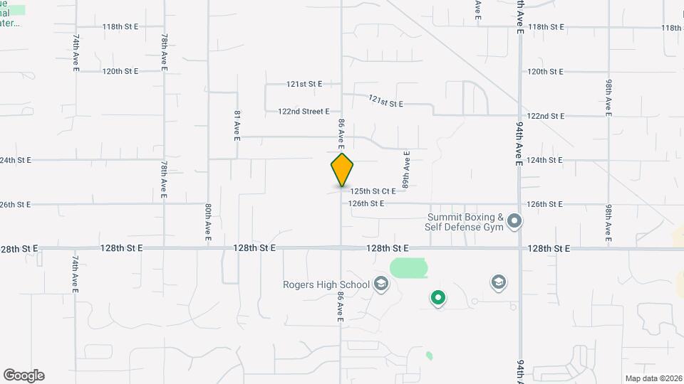 8220 125th St Ct E Map and Location Details