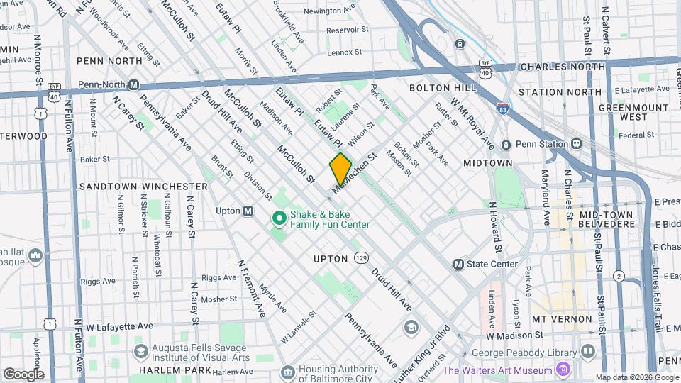 1524 Madison Ave Map and Location Details