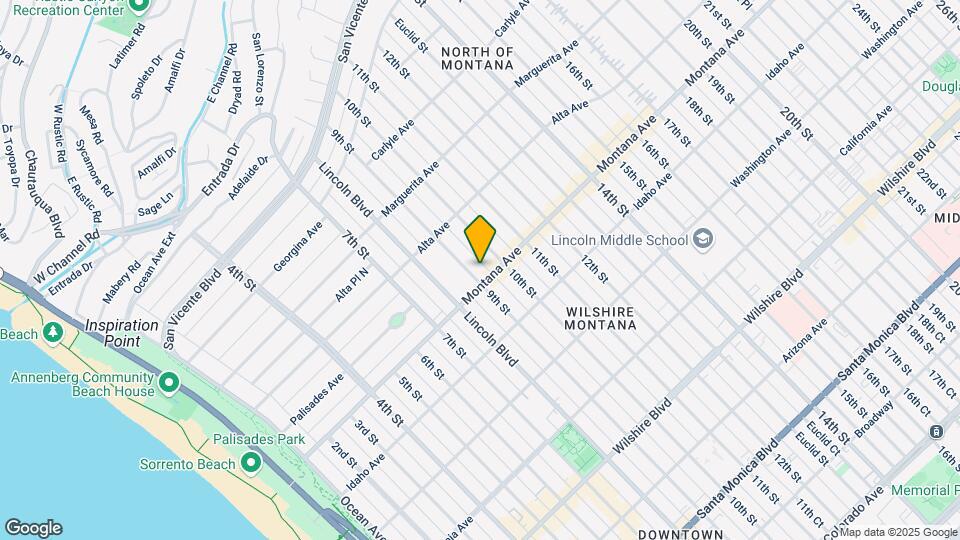 729 9th St Map and Location Details