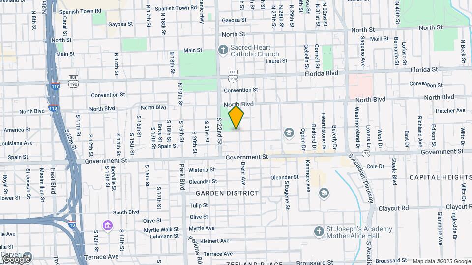 310 Delphine St Mapa y Detalles de la Ubicación