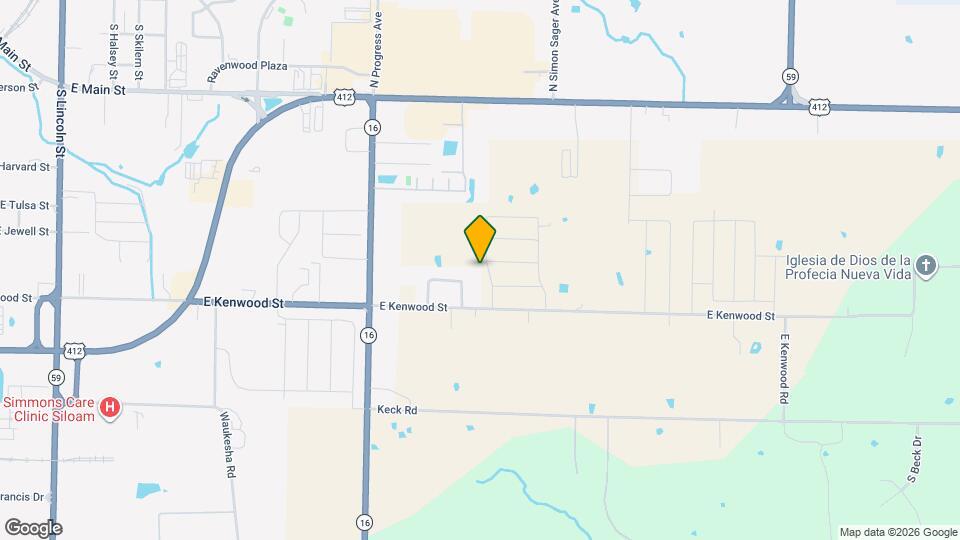 904 S Excelsior Dr Map and Location Details