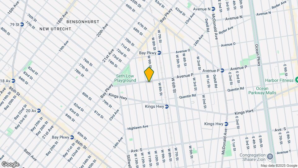 130 Avenue P Map and Location Details