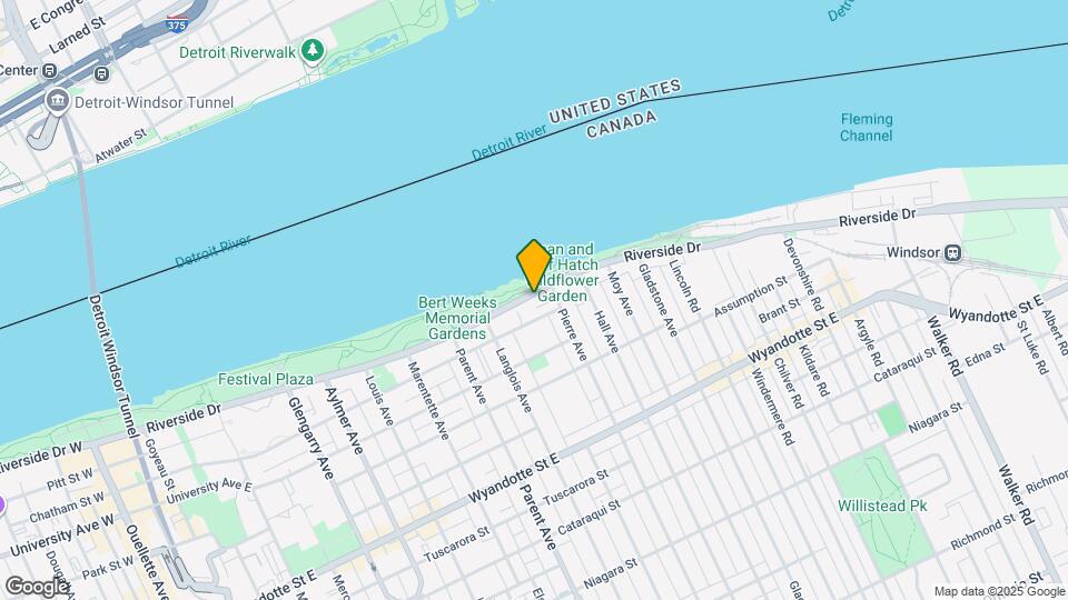 1139 Riverside Dr E Map and Location Details